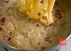 黑松露奶油带子意面的做法图解7