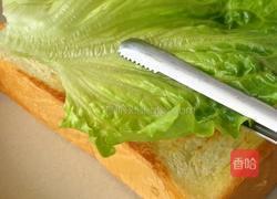 黑松露口蘑滑蛋三明治的做法图解7