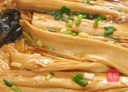 葱烧腐竹煲的做法图解8