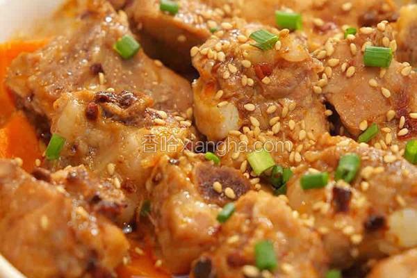 蒜香排骨蒸南瓜丨一口入魂的美味盛宴