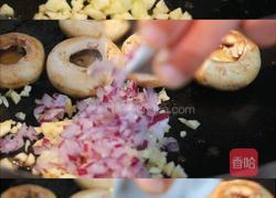 法式蒜香口蘑虾的做法图解6