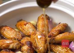 香到跺脚！一锅搞定神仙鸡翅啫啫煲的做法图解5