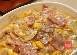 一口沦陷！奶香暴击的培根奶酱土豆泥的做法图解6