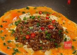 这道肉末豆腐抱蛋，鲜到舌头打卷！的做法图解7