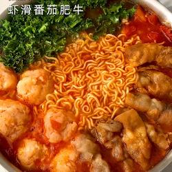 虾滑番茄肥牛泡面的做法[图]