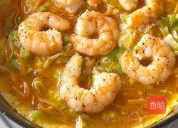 黑松露包菜虾仁烘蛋的做法图解7