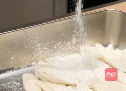 黑松露山药煎虾的做法图解1