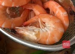 香辣柠檬黄瓜虾的做法图解3