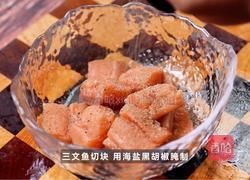 黑松露味曾三文鱼汤的做法图解1
