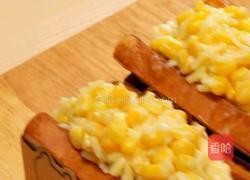 玉米芝士香肠三明治的做法图解8