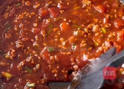 番茄肉酱面的做法图解6