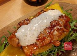 菠萝鸡排三明治的做法图解8