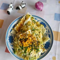 土豆丝鸡蛋饼的做法[图]