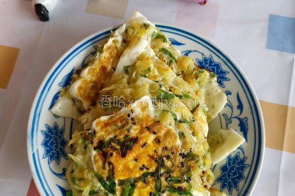 土豆丝鸡蛋饼