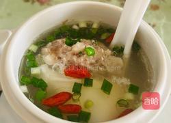 肉饼鸡蛋汤的做法图解6