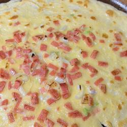 家庭版火腿鸡蛋饼的做法[图]