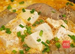 滑蛋牛肉豆腐饭的做法图解8