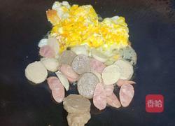 鸡蛋肉丸炒手工河粉的做法图解3