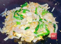 鸡蛋肉丸炒手工河粉的做法图解7