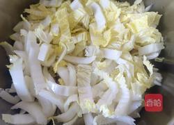 平菇炒白菜的做法图解4
