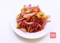 生拌西瓜皮紫洋葱的做法图解13