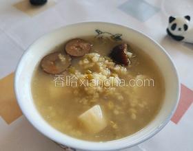 山药绿豆小米粥