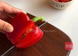 甜椒北非蛋的做法图解1