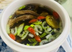 鹿茸菇排骨蒸盅