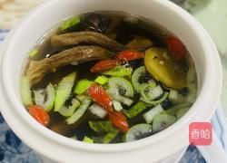 鹿茸菇排骨蒸盅的做法图解6