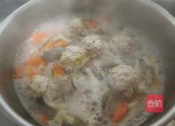 胡萝卜平菇炖肉丸的做法图解8