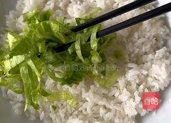 金枪鱼生菜拌饭的做法图解6