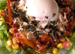 金枪鱼生菜拌饭的做法图解8