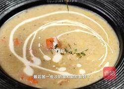 鸡肉蘑菇浓汤的做法图解8