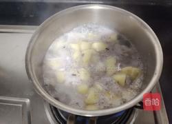 紫米酒酿小圆子水果羹的做法图解6