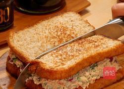 三文鱼奶酪三明治的做法图解8