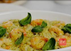 加拿大北极虾三色奶油烩饭的做法图解9