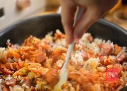 黑松露泡菜炒飯的做法圖解5