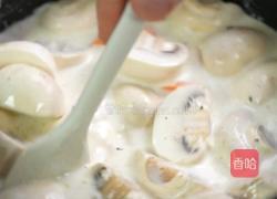 松露三文鱼浓汤的做法图解5