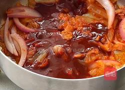 泡菜牛肉豆腐汤的做法图解5