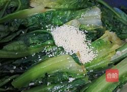 清炒油麦菜蒜蓉的做法图解6