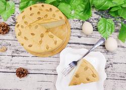 南瓜子芋泥豆乳戚风蛋糕