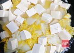 白菜炖豆腐的做法图解4