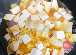 白菜炖豆腐的做法图解5