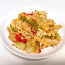 藠头炒鸡蛋的做法[图]