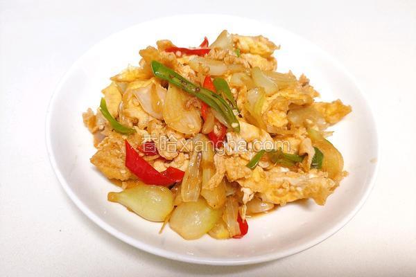 藠头炒鸡蛋