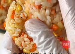 黑松露芝士饭团的做法图解4