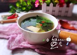菠菜豆腐汤