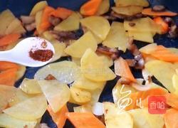 青椒胡萝卜土豆片的做法图解11