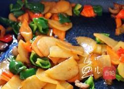 青椒胡萝卜土豆片的做法图解16