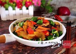青椒胡萝卜土豆片的做法图解17